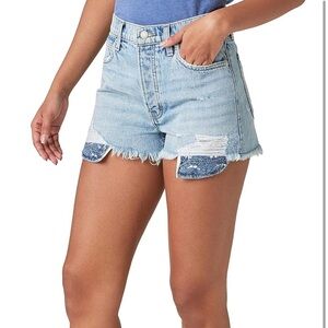 Lucky Brand Womens High Rise Denim Short size 4